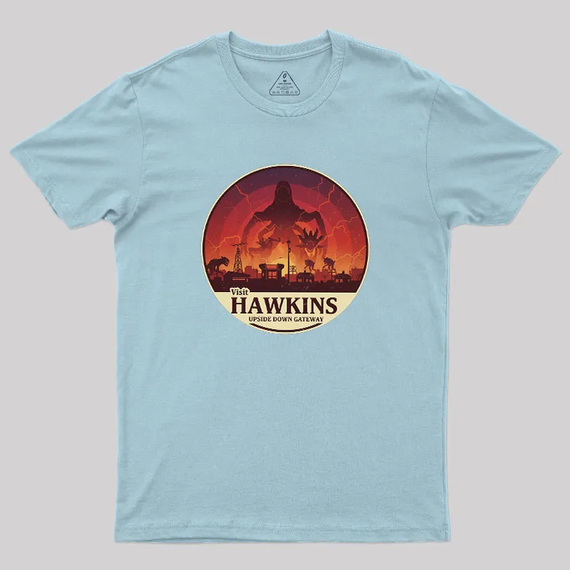 Visit Hawkins Geek T-Shirt - Image 10