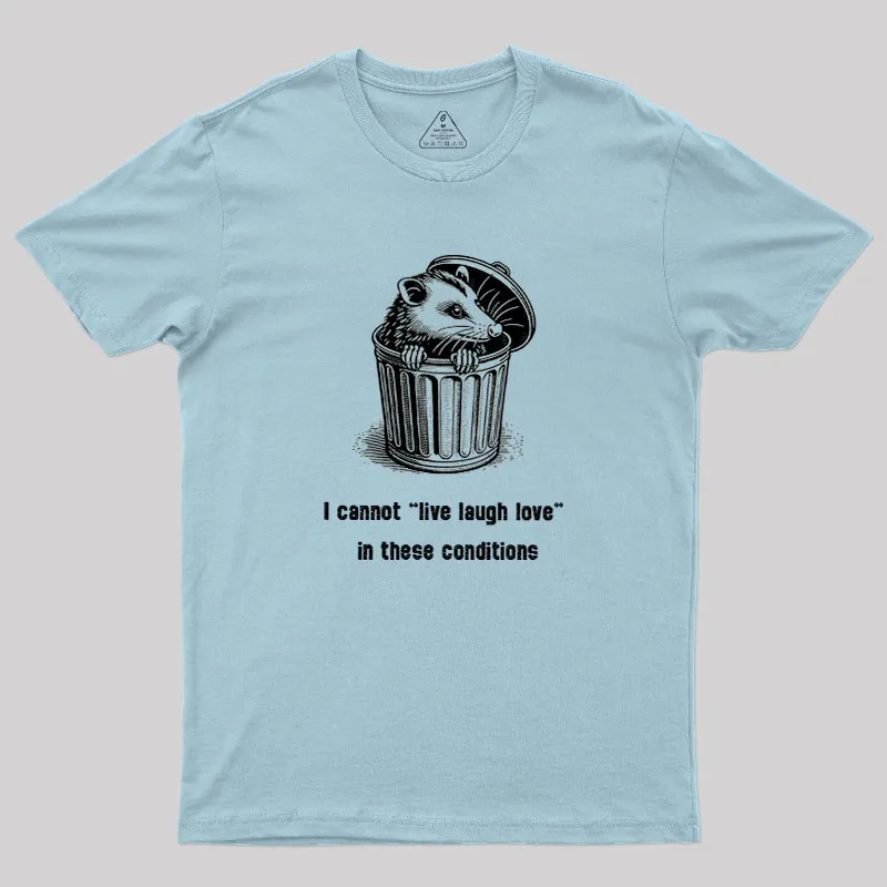 Live Laugh Love Geek T-Shirt - Image 8