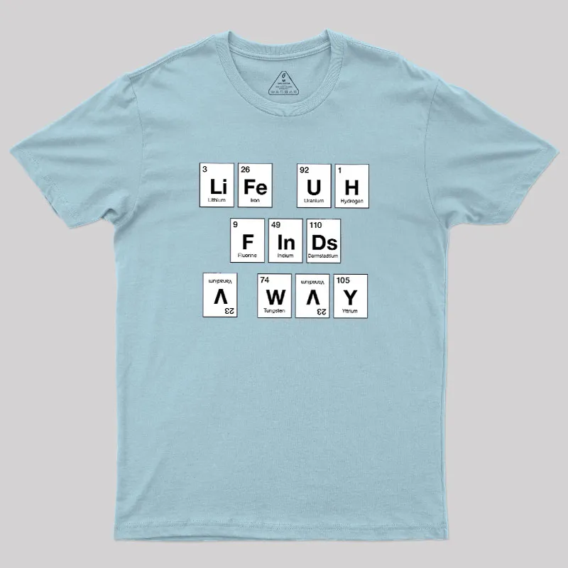 Life Finds a Way, Periodically... Geek T-Shirt - Image 10