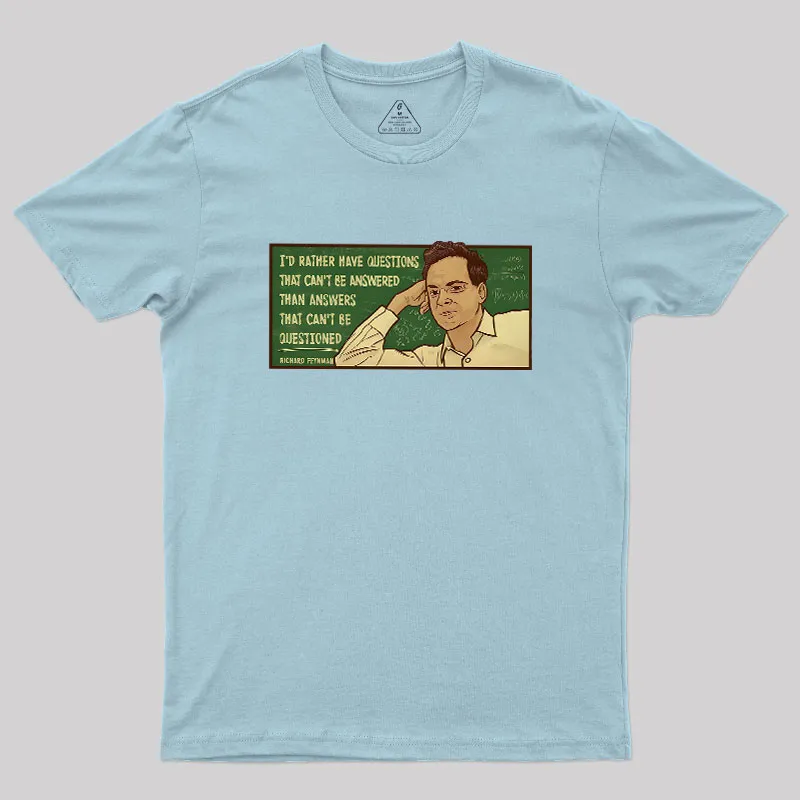 Feynman Science Shirt Geek T-Shirt - Image 10