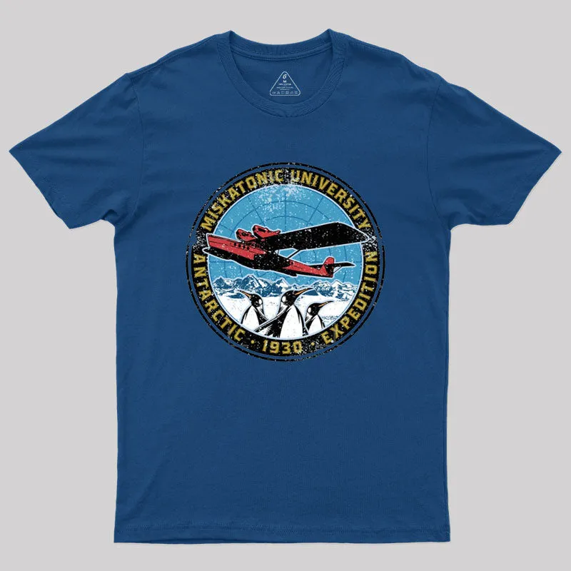 Alternative view of Miskatonic University Antarctic Expedition T-Shirt