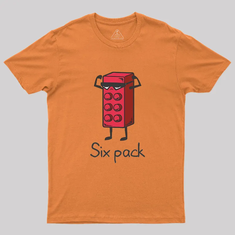 Six Pack Geek T-Shirt - Image 6