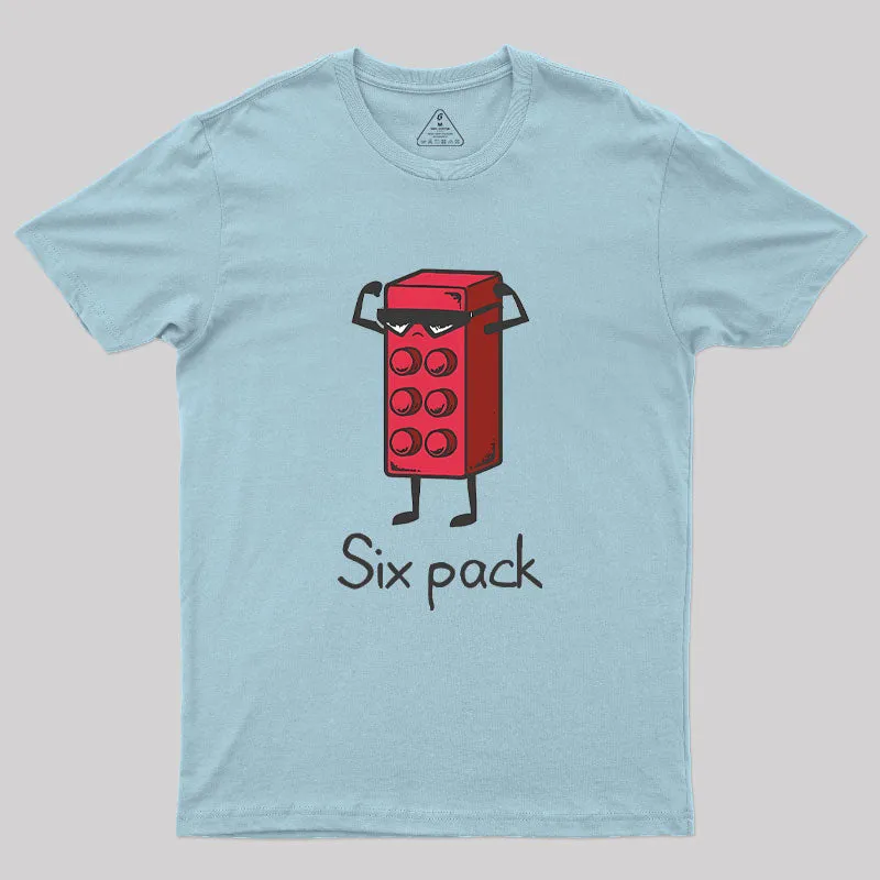 Six Pack Geek T-Shirt - Image 9