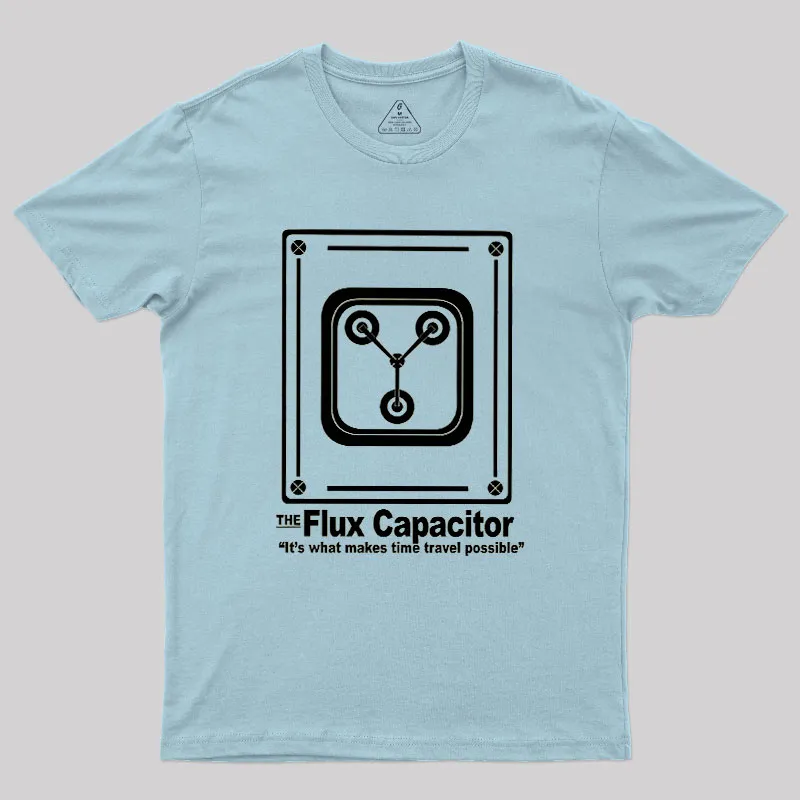 Flux Capacitor Geek T-Shirt - Image 10