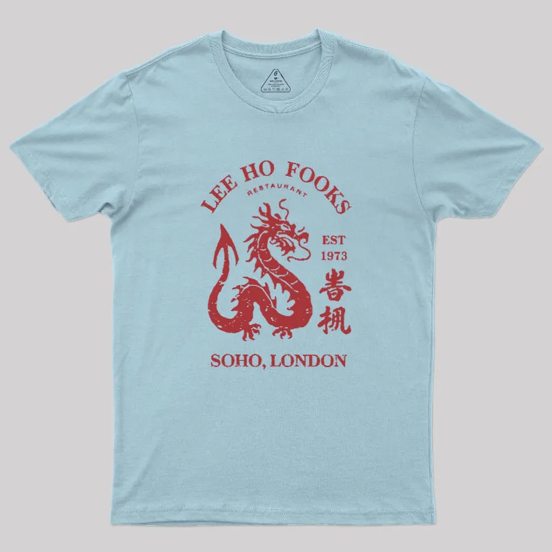 Lee Ho Fooks Red Print Geek T-Shirt - Image 6