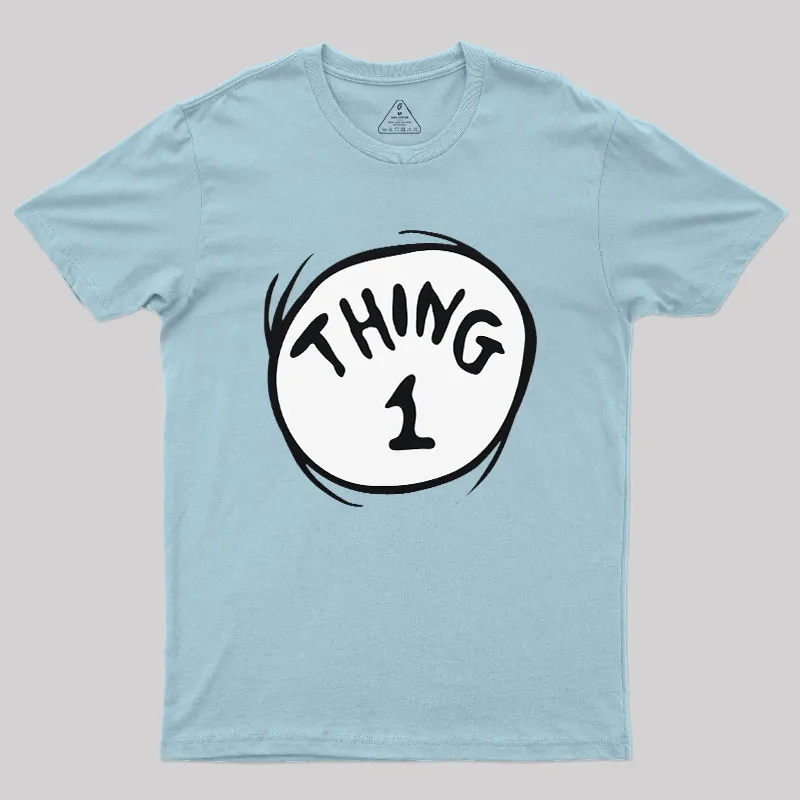 Thing One Cat Geek T-Shirt - Image 9