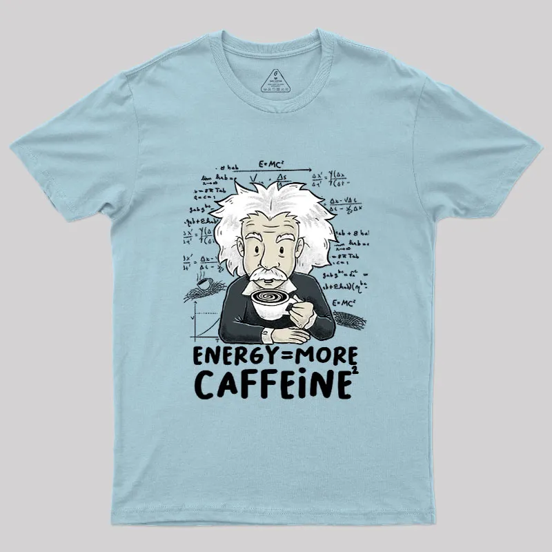 More Caffeine Geek T-Shirt - Image 7