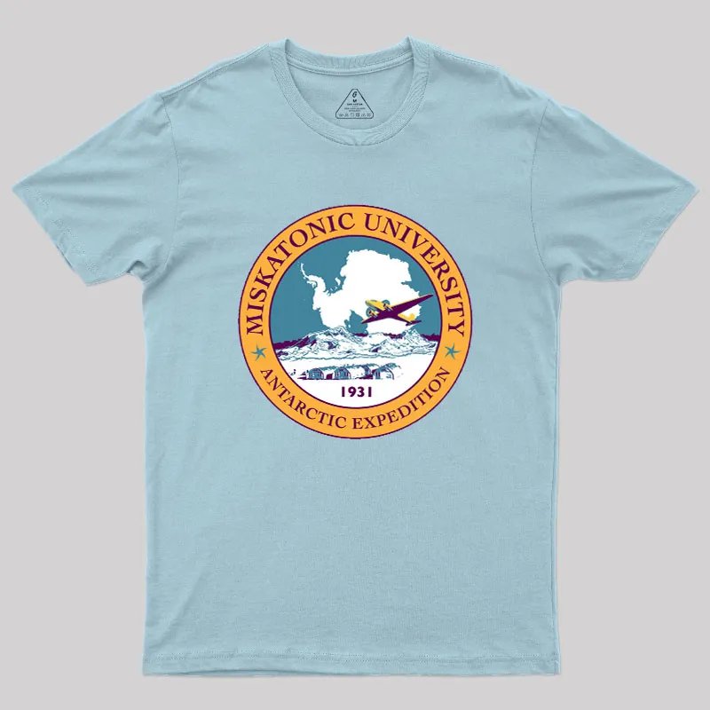 Miskatonic University Antarctic Expedition 1931 Geek T-Shirt - Image 9