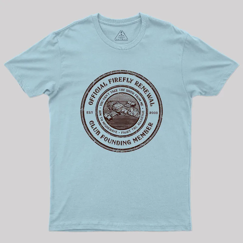 Firefly Renewal CLub Geek T-Shirt - Image 4