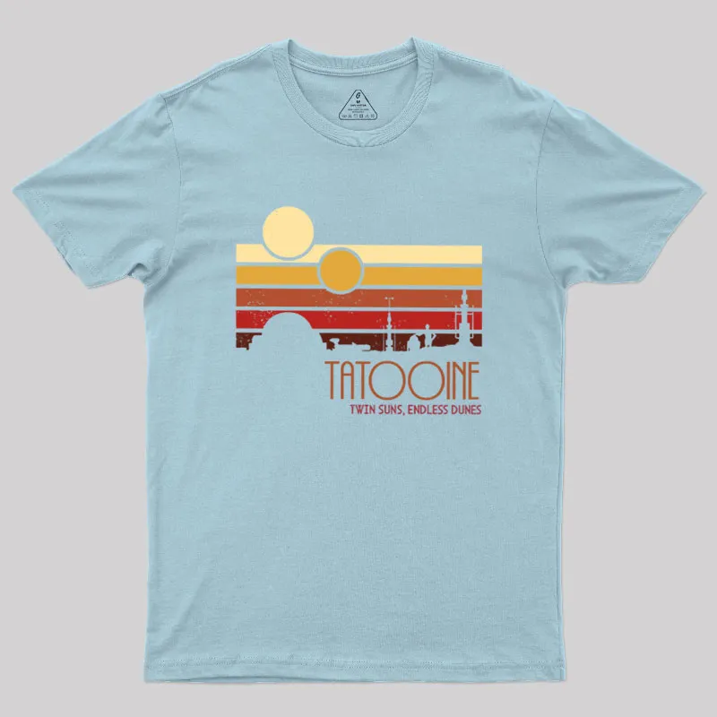 Twin Suns Geek T-Shirt - Image 8