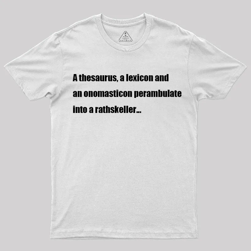 Into a Rathskeller T-Shirt - Image 5