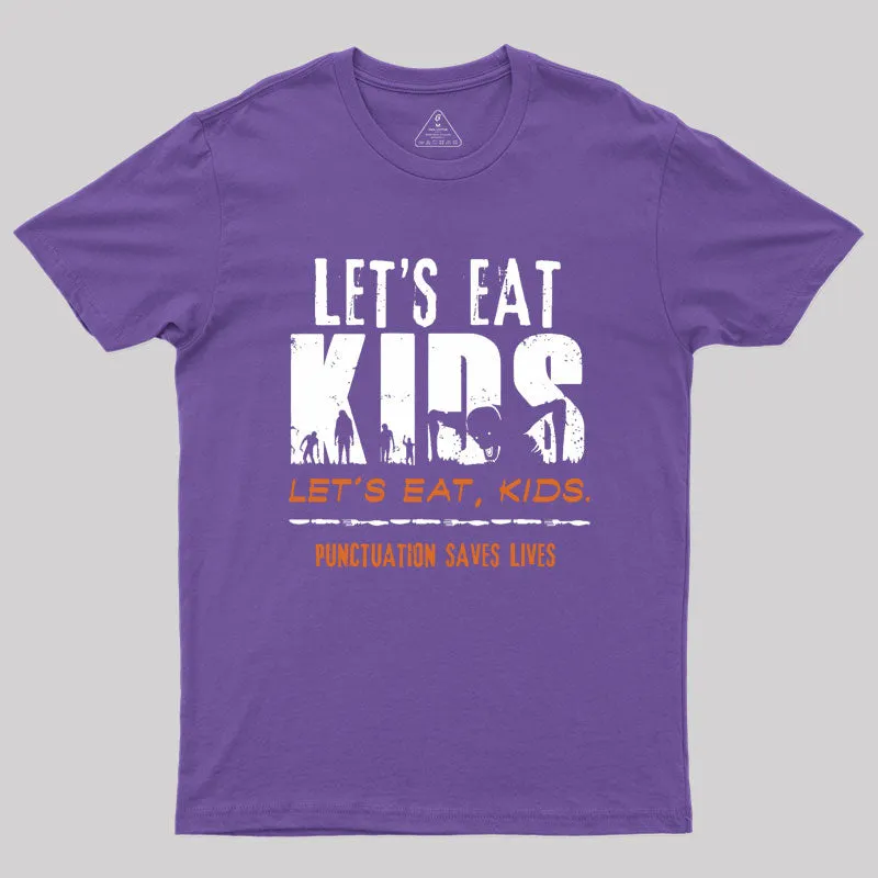 Punctuation Saves Lives Geek T-Shirt - Image 6