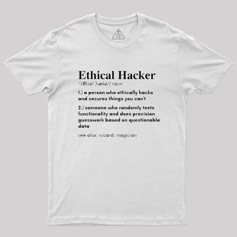 Definition of an Ethical Hacker T-Shirt - Image 11
