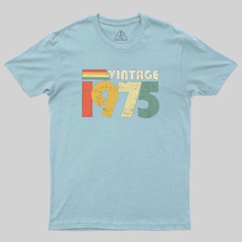 Vintage 1975 Geek T-Shirt - Image 8