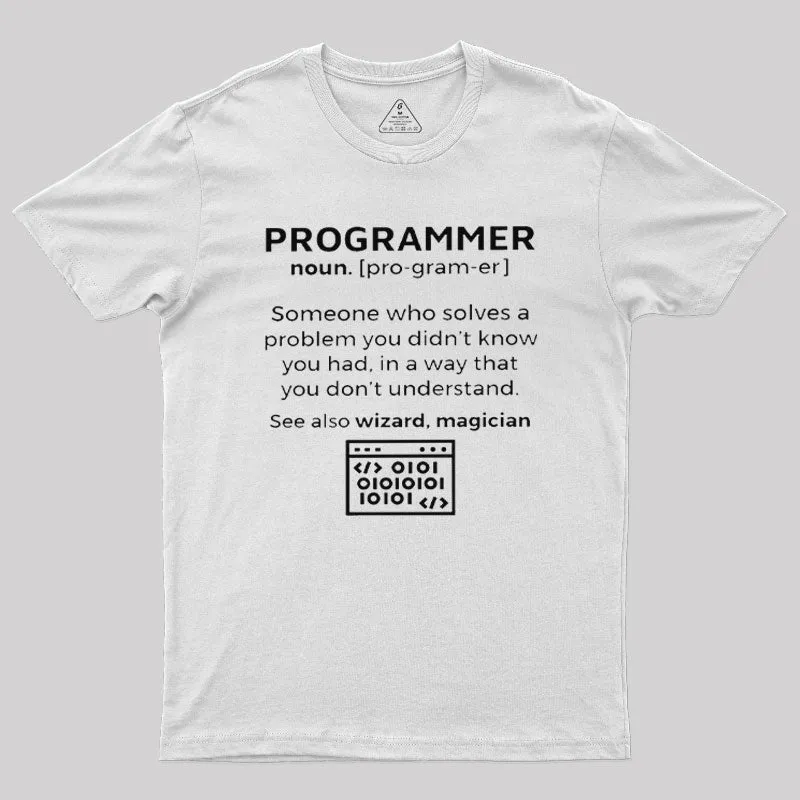 Funny Programmer Definition T-Shirt - Image 11