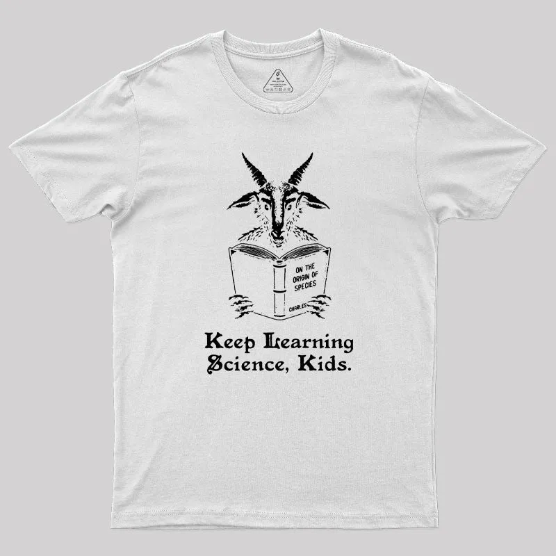 Keep Learning Science Kids T-Shirt - Image 11