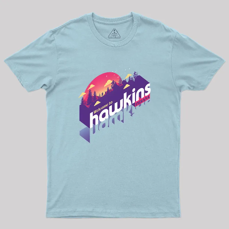 Sunset Hawkins Geek T-Shirt