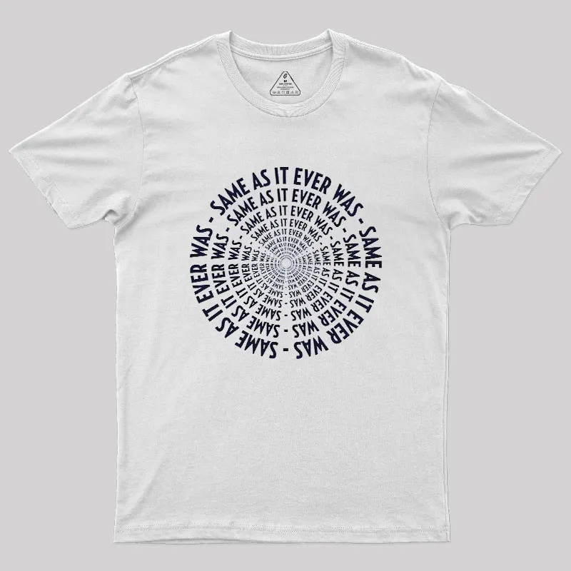 SAME AS IT EVER WAS Geek T-Shirt - Image 11