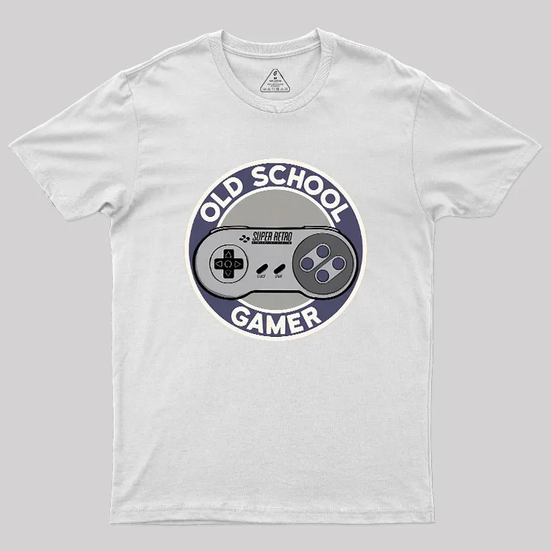 Old School Gamer 16 Bits Geek T-Shirt - Image 11