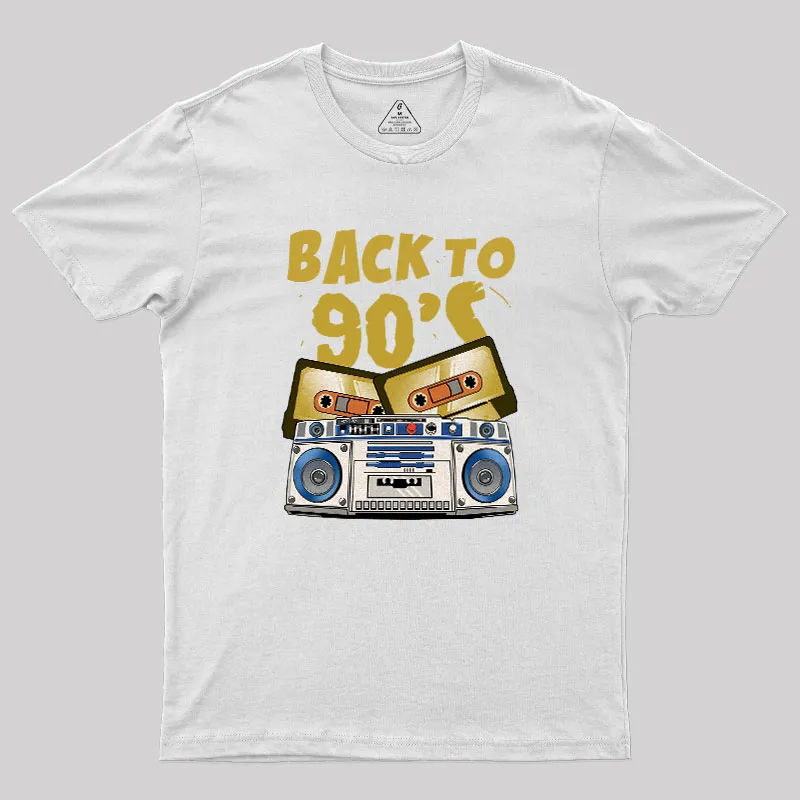 Back To 90s Geek T-Shirt - Image 8