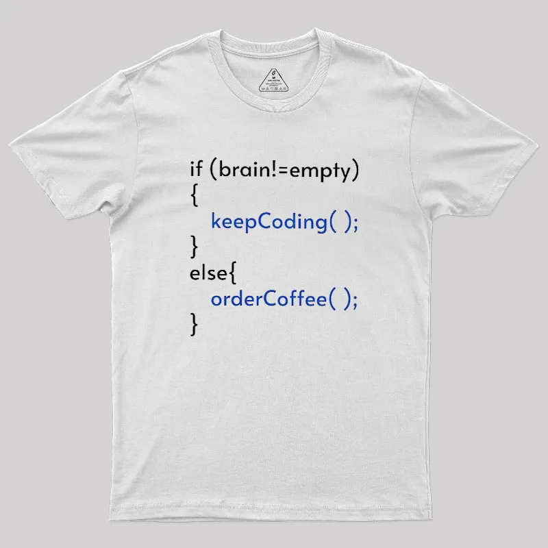 Keep Coding Geek T-Shirt - Image 11