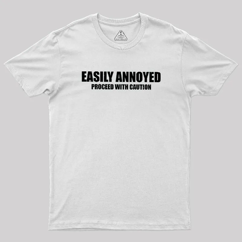 Easily Annoyed Geek T-Shirt - Image 11