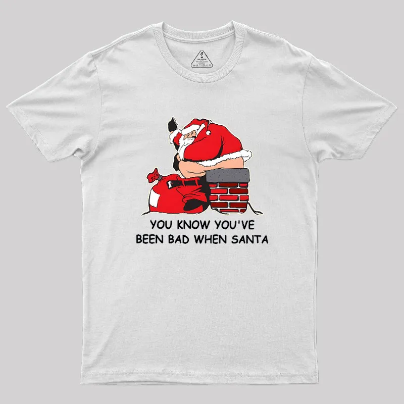 You Know You've Been Bad Geek T-Shirt - Image 11