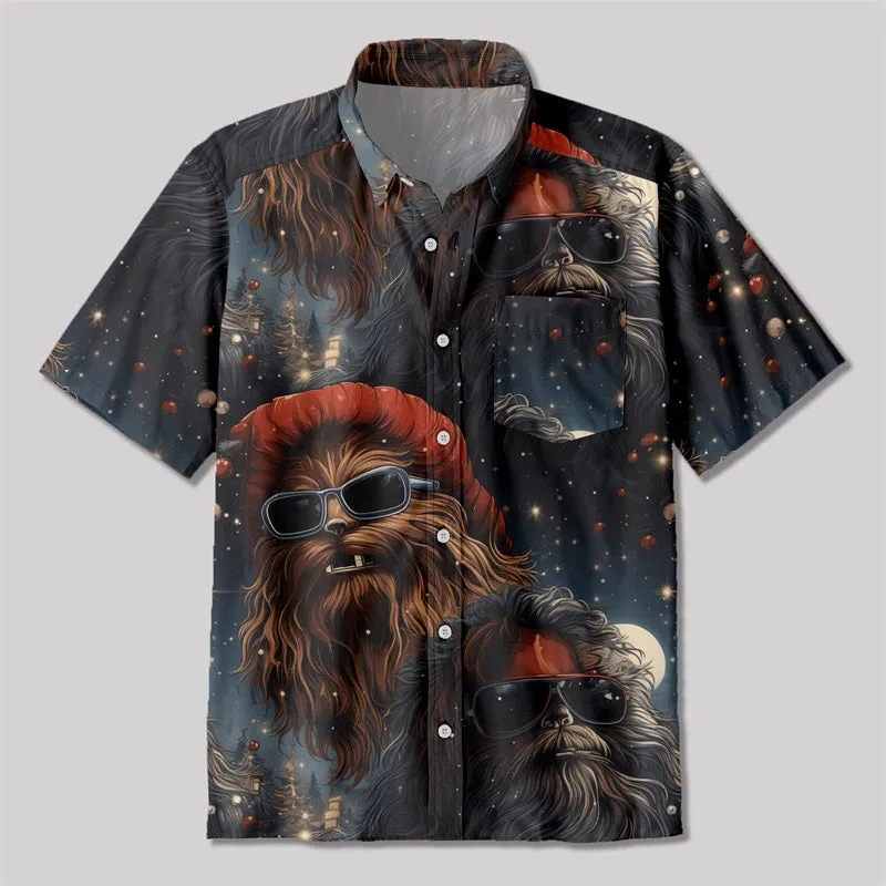Star Chewie Button Up Pocket Shirt