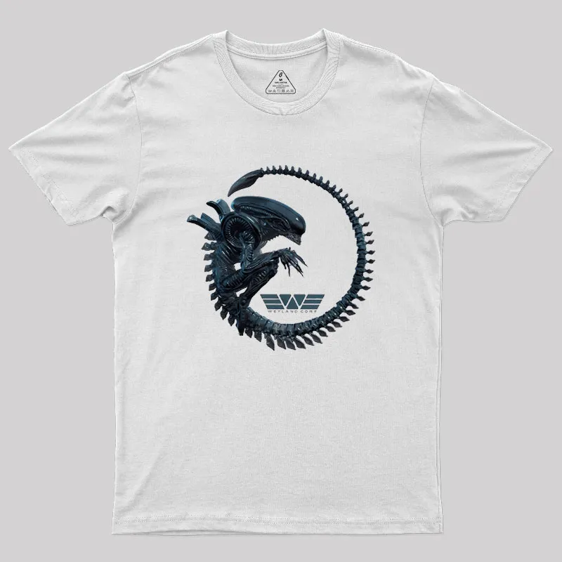 Xenomorph Geek T-Shirt - Image 11