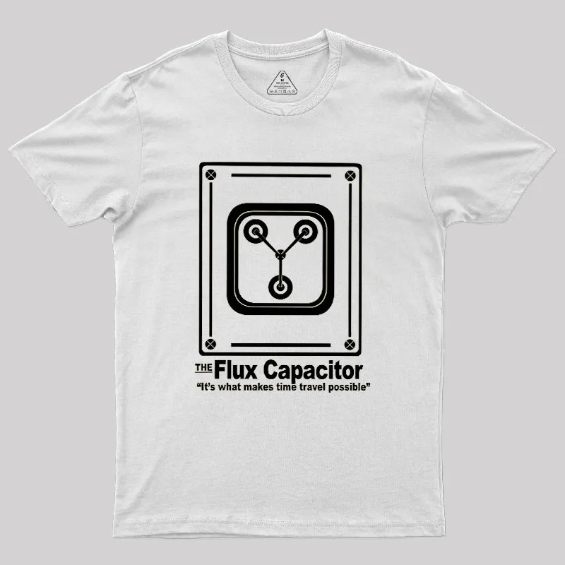 Flux Capacitor Geek T-Shirt - Image 11