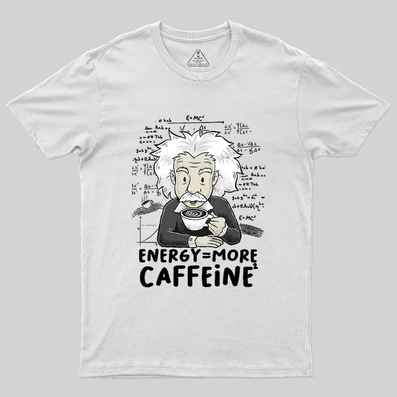 More Caffeine Geek T-Shirt - Image 9