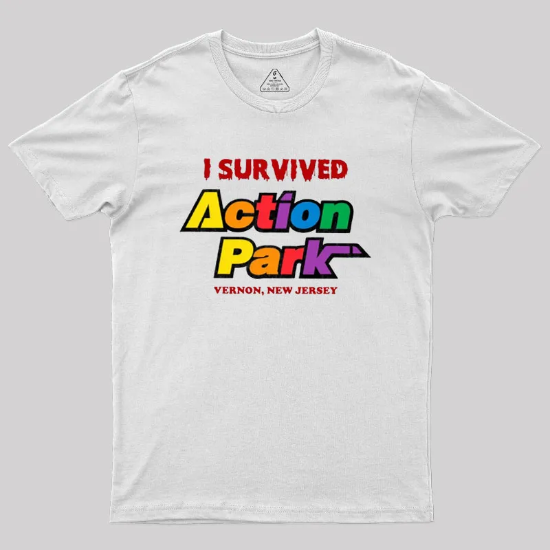 I Survived Action Park Geek T-Shirt - Image 10