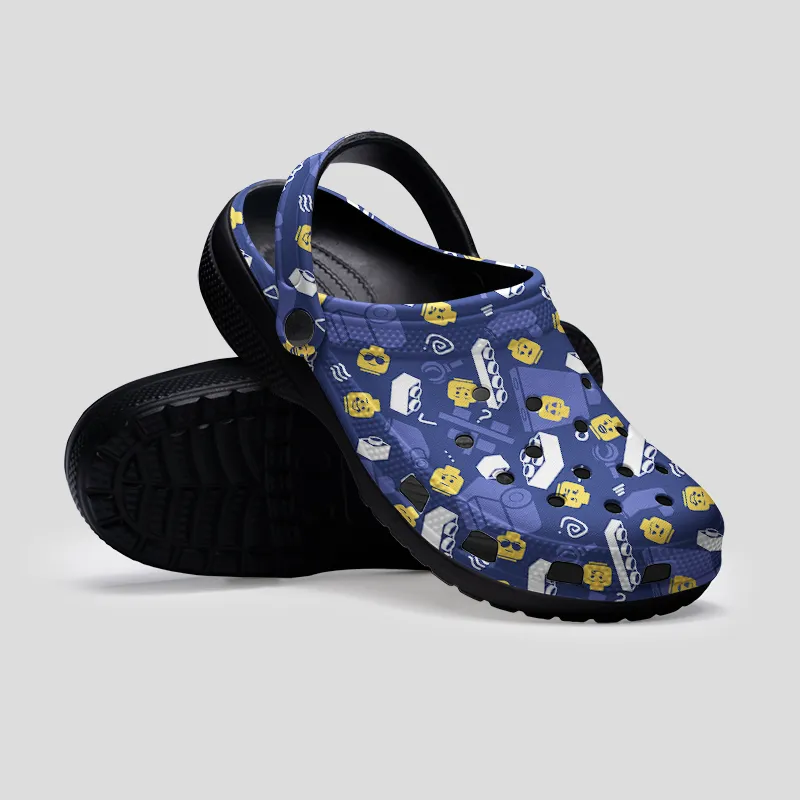 Building Blocks Geek Rubber Clogs - Image 2