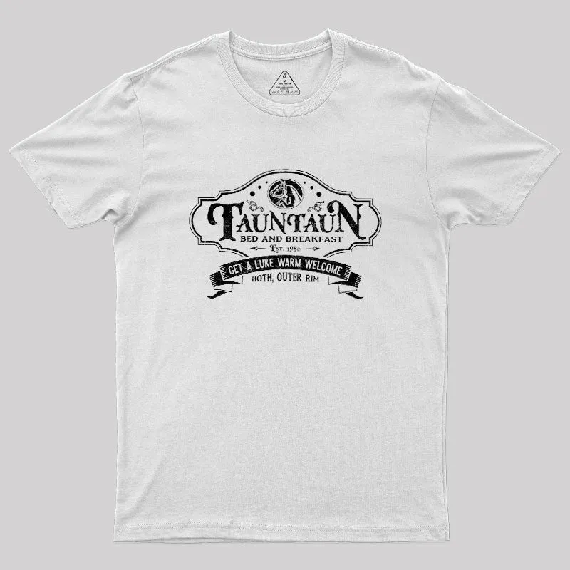 Tauntaun Bed And Breakfast Geek T-Shirt - Image 11