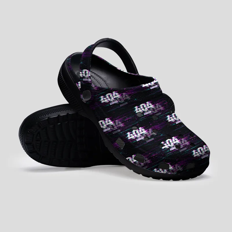 Error 404 Geek Rubber Clogs - Image 2