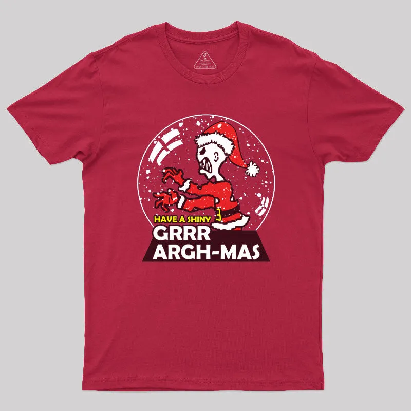 Alternative view of Grrr Argh-Mas T-Shirt