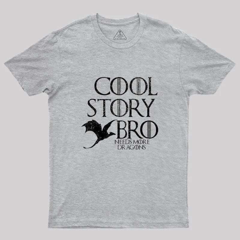 Needs More Dragons Geek T-Shirt - Image 4