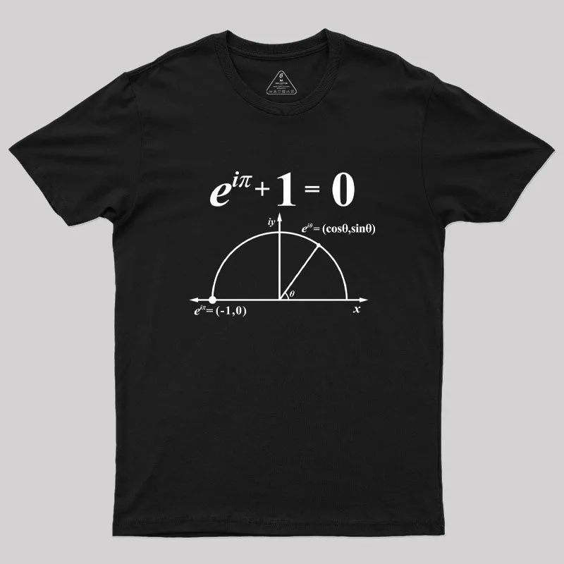 Euler's Identity Geek T-Shirt - Image 2