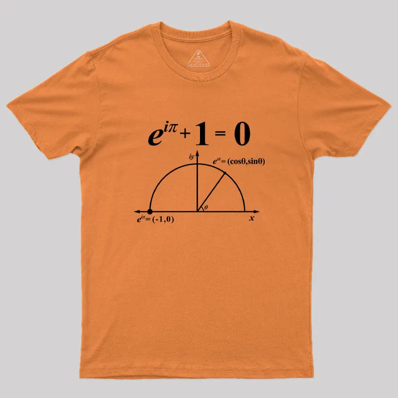 Euler's Identity Geek T-Shirt - Image 7