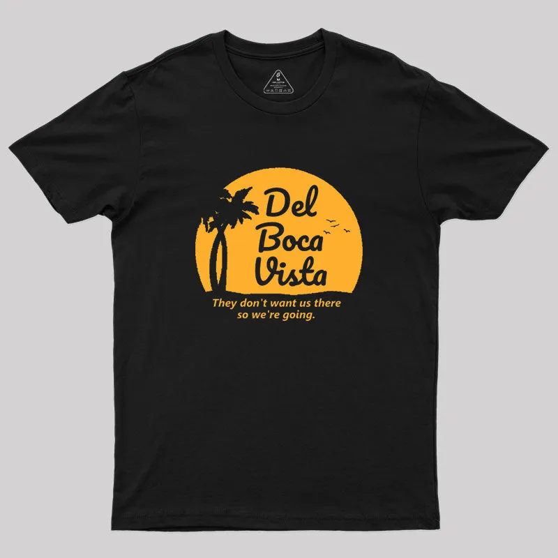 Alternative view of Seinfeld Del Boca Vista Retirement Community Geek T-Shirt
