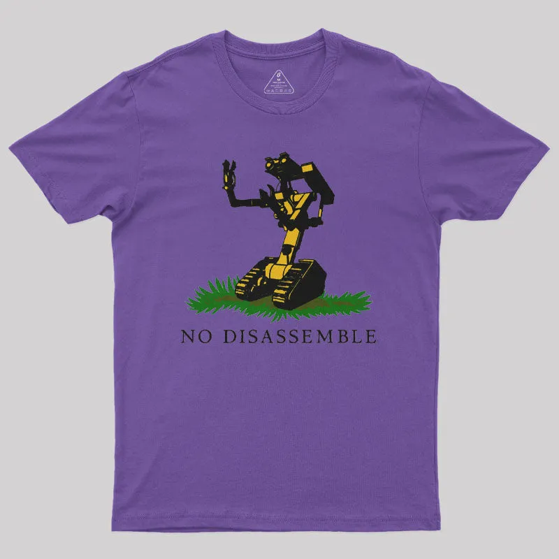 No Disassemble Nerd T-Shirt - Image 6