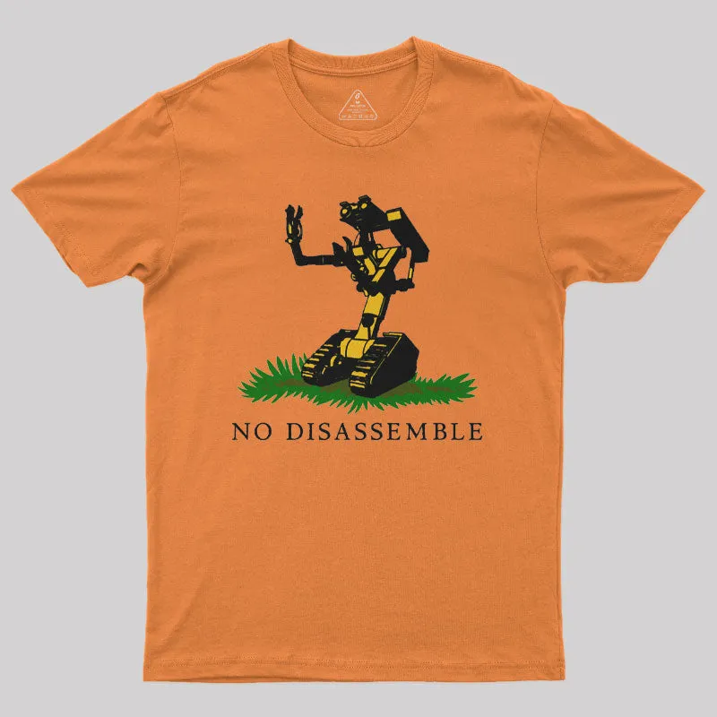 No Disassemble Nerd T-Shirt - Image 7