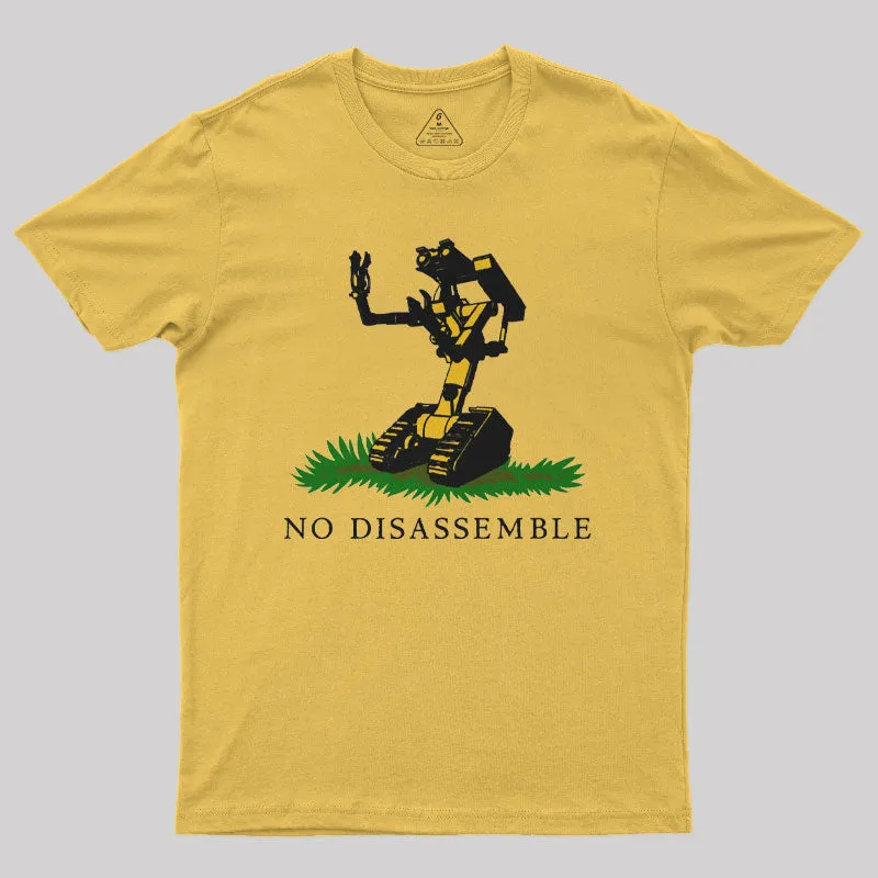 No Disassemble Nerd T-Shirt - Image 8
