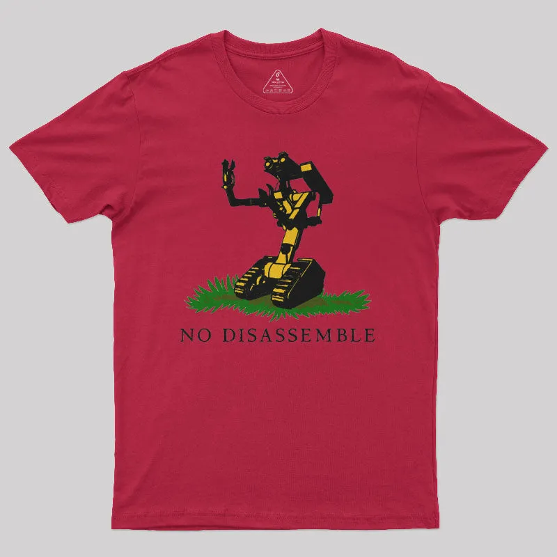 No Disassemble Nerd T-Shirt - Image 9