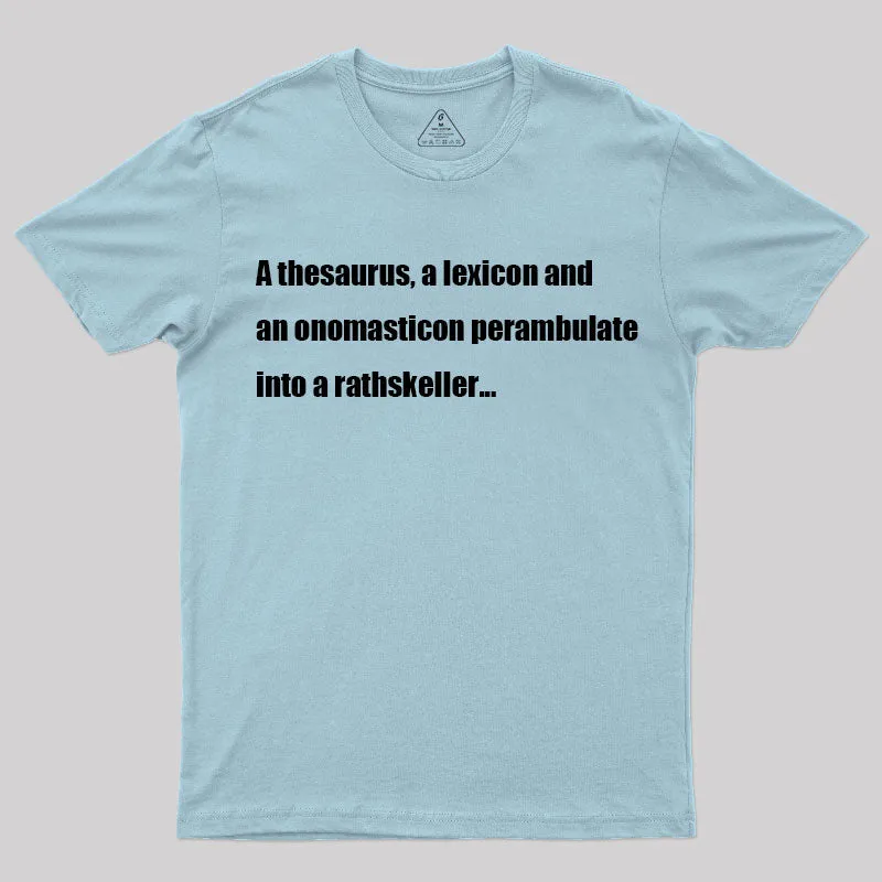 Into a Rathskeller T-Shirt - Image 2