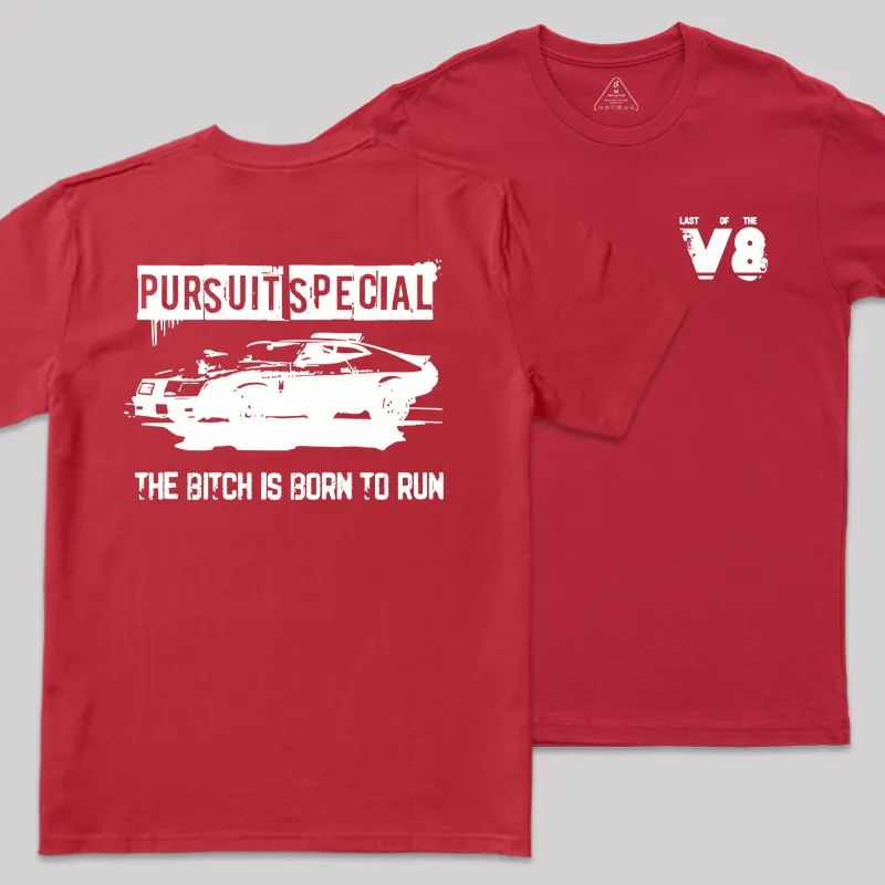 Road Warrior Front and Back Printed Geek T-Shirt - Image 5