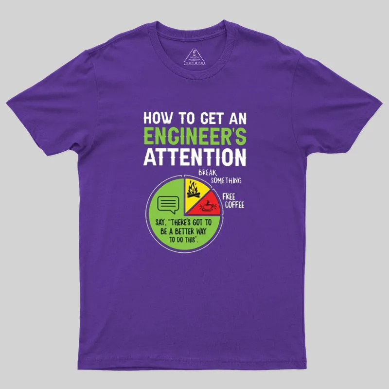 An Engineer's Guide to Attention Geek T-Shirt - Image 5