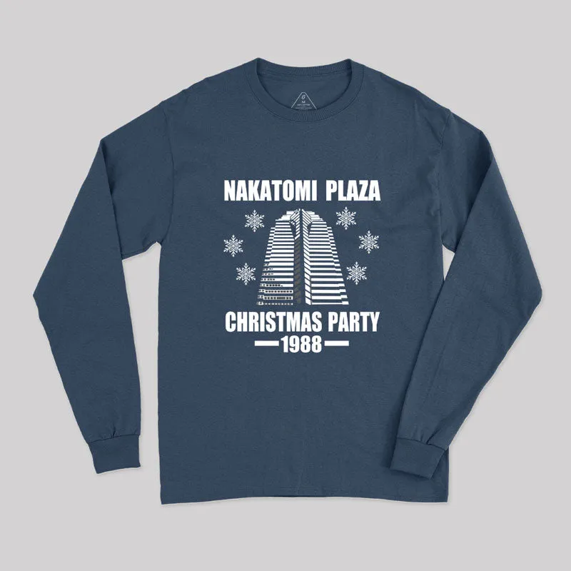 Nakatomi Plaza Christmas Party 1988 Geek Long Sleeve T-Shirt - Image 3