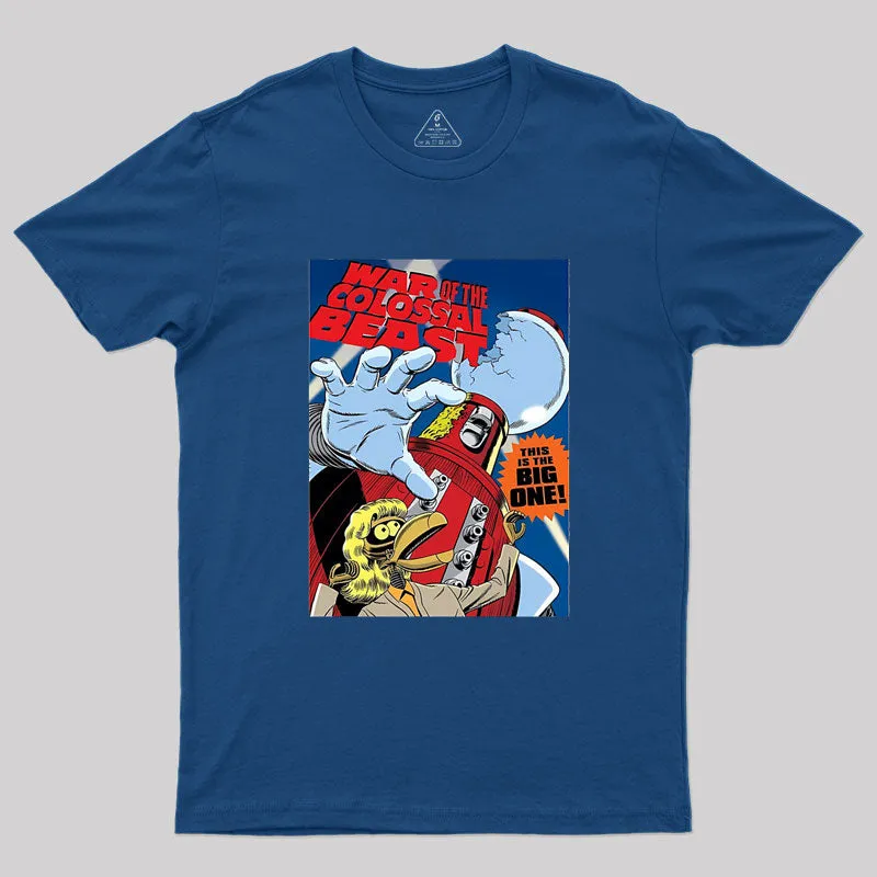 Alternative view of MST3K Mystery Science Promotional Artwork Geek T-Shirt