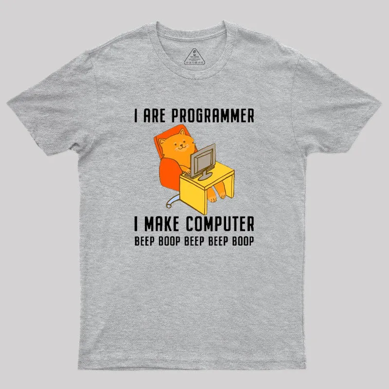 I Are Programmer Programming Geek T-Shirt - Image 4